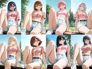 【生成AI画像】「リブニットカジュアル」…