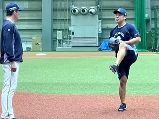 【西武】山田陽翔もフォーム改造中。