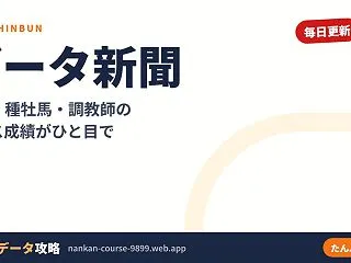 10月26日 大井 データ新聞（12R）