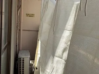 涼しくなってきたのでベランダに設置してい…