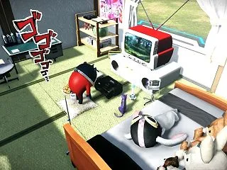 (≧ω≦) 猫娘の日常編 ８６ 「朝起き…
