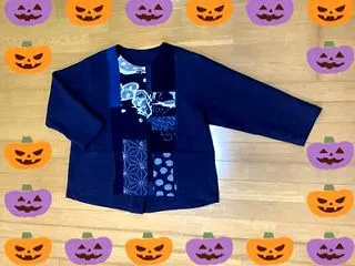 リネンと型染めのジャケット3