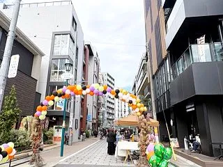 朝のビラ配り、終了
