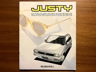 車のカタログ22 SUBARU JUST…