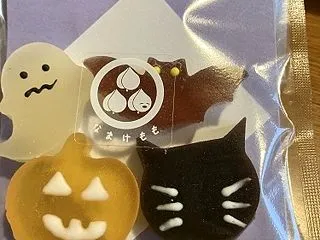 ハロウィンの琥珀糖＠高松