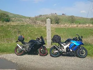 Ninja1000とNinja250Rで…