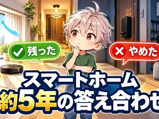 スマートホームは後悔する？約5年使って残…