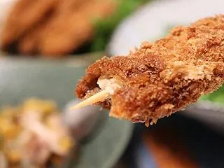 ★神の枝豆とイカバタコーンと串とんかつ#…