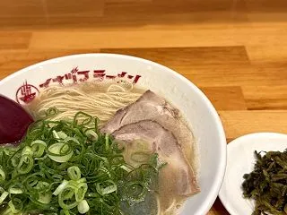 イナヅマラーメン 朝ラー(^^) 程よい…
