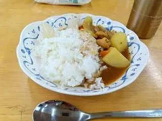 センター197 ランチ会はこくまろカレー