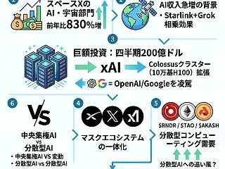 マスク帝国の次の一手か、四半期200億ド…