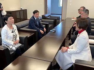 2月27日 福島みずほさん、日本共産党と…