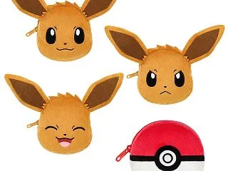 ポケットモンスター 顔型ミニポーチ イー…