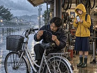 放課後、数字の向こう側。第16話「雨の日…