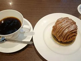 今年一番のモンブラン