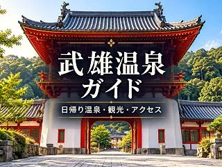 武雄温泉ガイド｜元湯などの日帰り温泉・観…