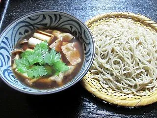 今日の昼そば(肉つけそば)