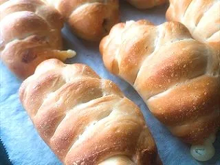 【パン作り】あみあみウインナーパン