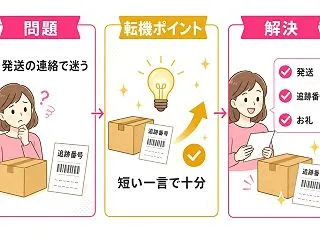 発送の連絡を送る英語の一言集（保存版）