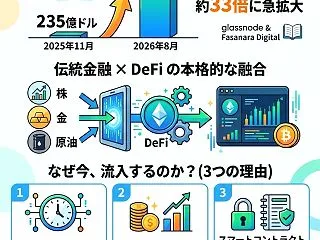 仮想通貨取引所に「金・株・原油」が流入中