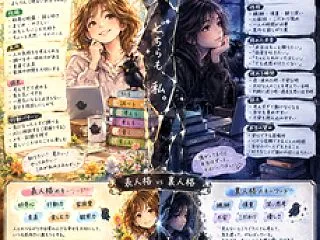 今日のお遊び『表人格/裏人格』