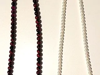 はめやすいネックレス作った