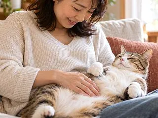 猫の乳腺腫瘍は、約９割が悪性です
