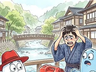塩原温泉でまさかの「ポリタンク6個持ち帰…
