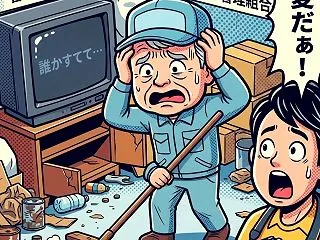 テレビに掃除機！？「誰かが捨てるだろう」…
