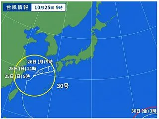 【生活】台風30号