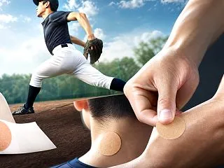 ファイテンパワーテープで野球のパフォーマ…