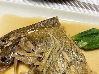 がんぞうひらめの煮付け