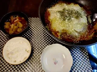 キャベツとじゃがいもとひき肉のチーズミル…
