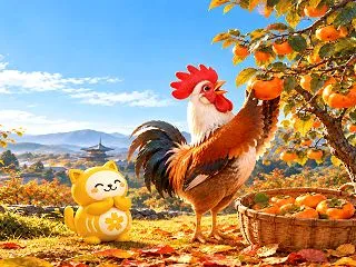 10月26日は「柿の日」 癸酉 × 六白…