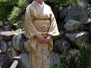 甥っ子3号のお宮参りに母が着た着物