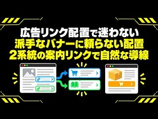 「広告リンクはどう貼るのが正解か分からな…