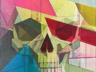 髑髏の自画像（SKULL LINE WO…