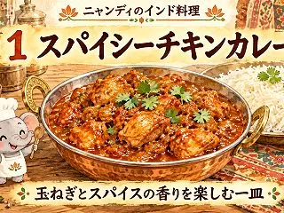 スパイシーチキンカレー｜スパイスから作る…