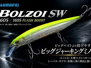 【シマノ】ボルゾイSW 160S｜ビッグ…