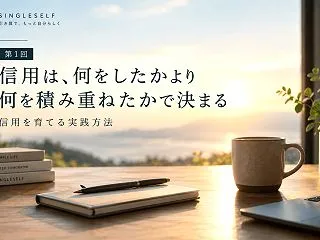 【第1回】信用は小さな積み重ねで育つ｜信…