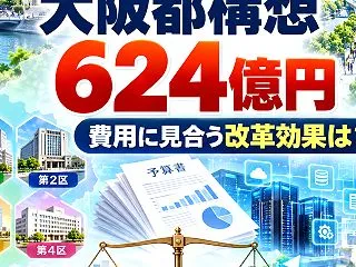 大阪都構想624億円の内訳とは？費用と改…