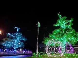 近鉄長島駅 イルミ