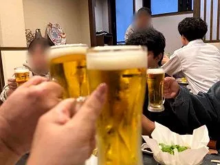 拠点飲み会で「鳴海」さんへ