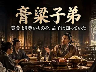 膏粱子弟とは？意味・使い方・由来｜孟子が…