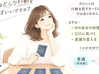 タロットのアドバイスはなんでもかんでもし…