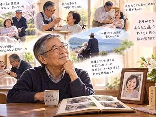 妻の死から1年
