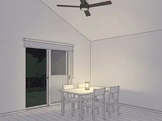 一条工務店のオール電化の平屋で停電した夜…