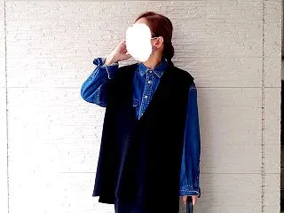 上品さがアップするセットアップ風コーデ！