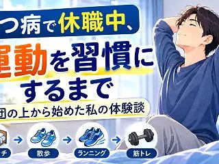 うつ病で休職中、運動を習慣にするまで｜布…