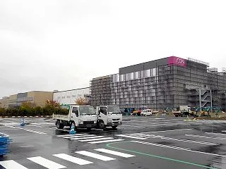 「イオンモール郡山」建設工事最新画像